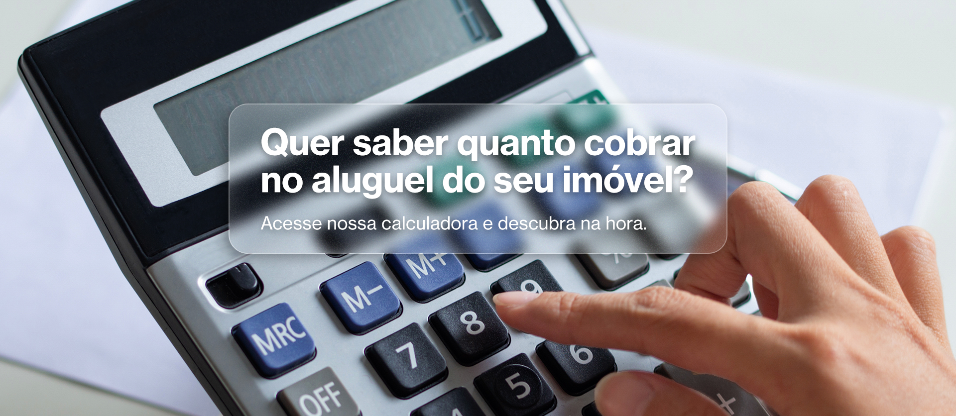 Calcule agora o valor do seu imóvel!